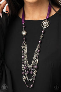 Necklace Set - All The Trimmings - Purple