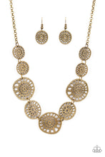 Load image into Gallery viewer, Necklace Set - Your Own Free WHEEL - Brass
