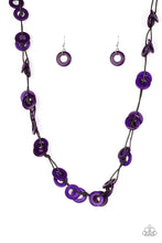Load image into Gallery viewer, Necklace Set - Waikiki Winds - Purple
