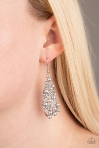 Earrings - Ballroom Waltz - Silver