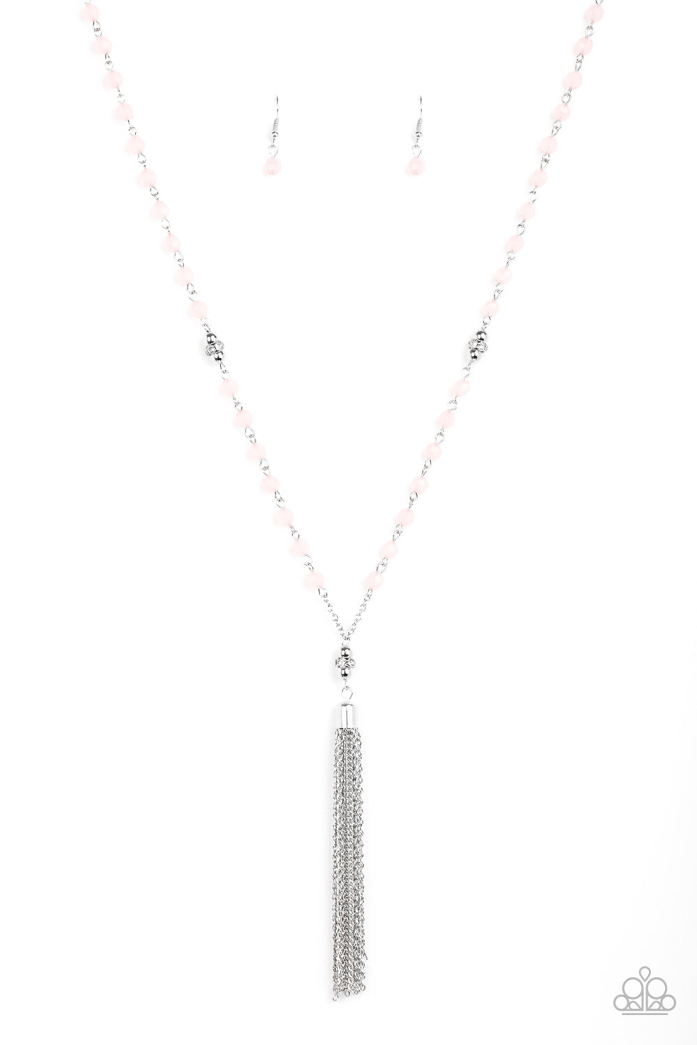 Necklace Set - Tassel Takeover - Pink