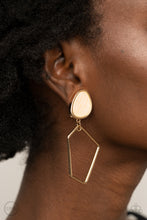 Load image into Gallery viewer, Clip-on Earrings - Retro Reverie - Gold
