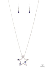 Load image into Gallery viewer, Necklace Set - I Pledge Allegiance to the Sparkle &amp; DALLAS COWBOYS FANS - Blue
