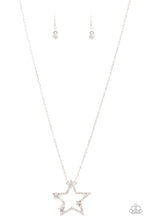 Load image into Gallery viewer, Necklace Set - I Pledge Allegiance to the Sparkle - White
