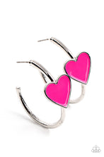 Load image into Gallery viewer, Earrings - Kiss Up - Pink
