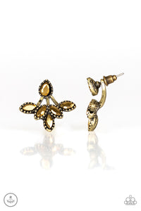 Earrings - A Force To BEAM Reckoned With - Brass