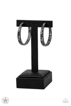 Load image into Gallery viewer, Earrings - GLITZY By Association - Black
