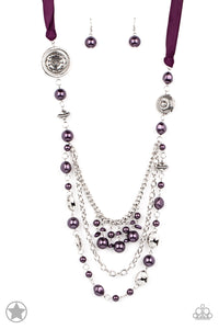 Necklace Set - All The Trimmings - Purple