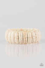 Load image into Gallery viewer, Bracelet - Peacefully Primal - White
