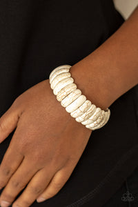 Bracelet - Peacefully Primal - White