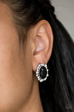 Load image into Gallery viewer, Earrings - Hold Court - Black Post
