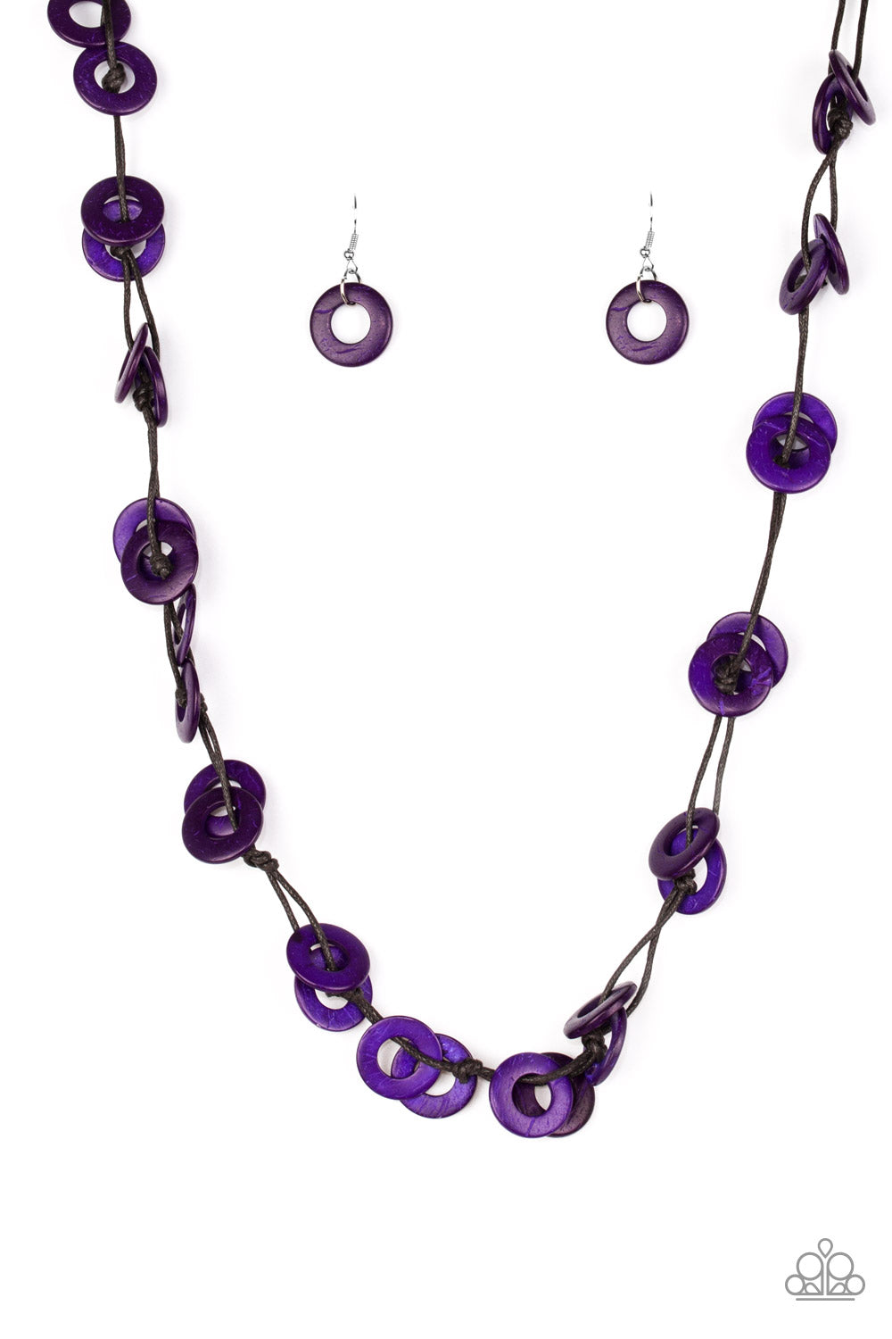 Necklace Set - Waikiki Winds - Purple