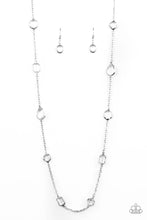Load image into Gallery viewer, Necklace Set - Glassy Glamorous - White
