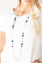 Load image into Gallery viewer, Necklace Set - Uptown Talker - Blue
