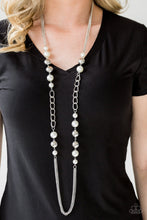 Load image into Gallery viewer, Necklace Set - Uptown Talker - White
