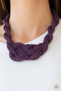 Necklace Set - A Standing Ovation - Purple