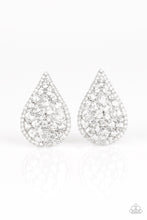 Load image into Gallery viewer, Earrings - REIGN-Storm - White
