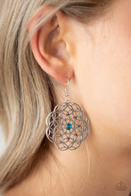Load image into Gallery viewer, Earrings - Botanical Bash - Blue
