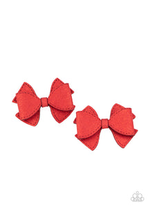 Hair Bows - Don't BOW It - Red
