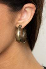 Load image into Gallery viewer, Earrings - Burnished Benevolence - Brass
