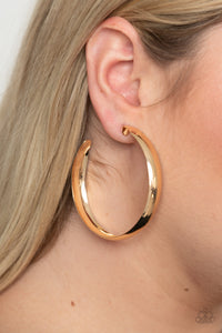 Earrings - BEVEL In It - Gold