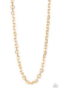 Necklace - Steel Trap - Gold