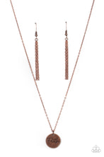 Load image into Gallery viewer, Necklace Set - Choose Faith - Copper
