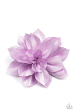 Load image into Gallery viewer, Hair Clip - Gala Garden - Purple
