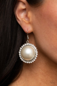 Earrings - Esteemed Elegance - White