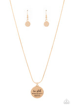 Load image into Gallery viewer, Necklace Set - Be Still - Gold
