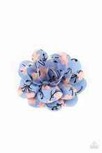 Load image into Gallery viewer, Hair Clip - Springtime Eden - Blue
