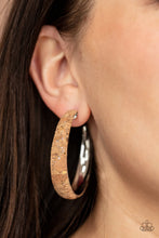 Load image into Gallery viewer, Earrings - A CORK In The Road - Silver
