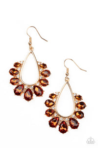 Earrings - Two Can Play That Game - Brown