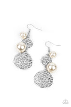Load image into Gallery viewer, Earrings - Pearl Dive - White
