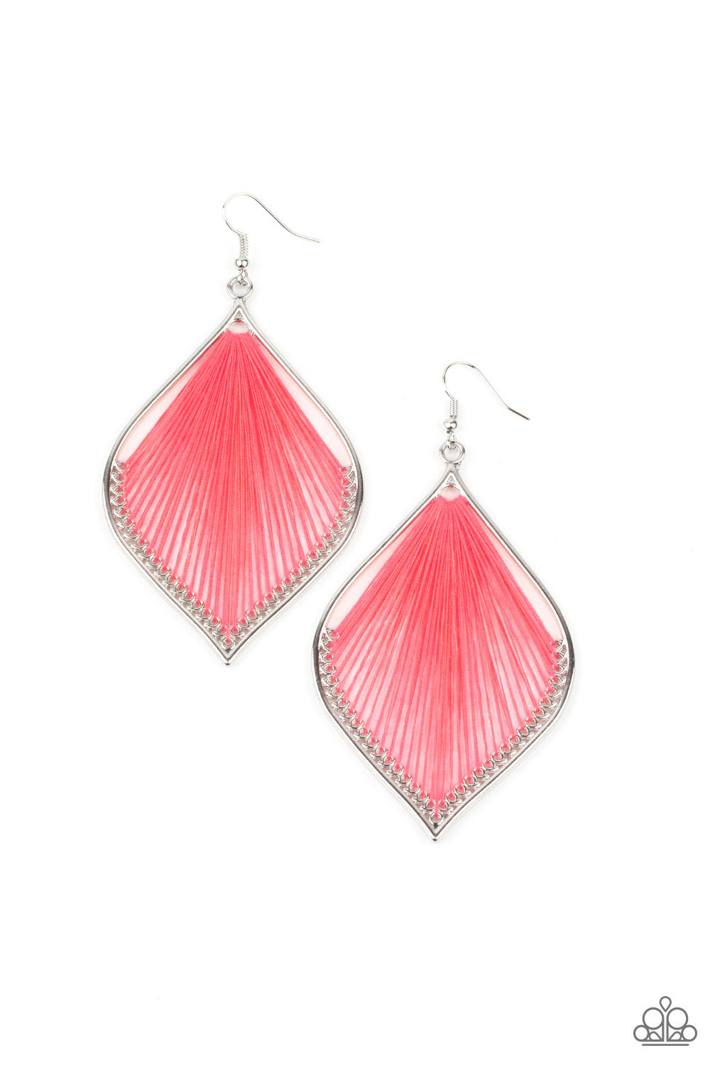 Earrings - String Theory - Pink