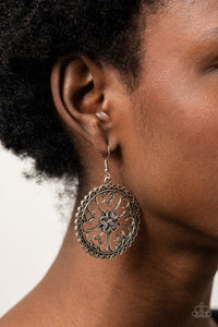 Earrings - Floral Fortunes - Silver