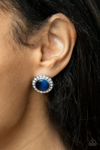 Earrings - Glowing Dazzle - Blue
