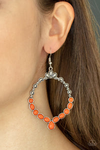 Earrings - Thai Treasures - Orange
