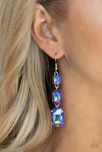 Load image into Gallery viewer, Earrings - Cosmic Red Carpet - Blue
