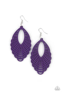 Earrings - Tahiti Tankini - Purple
