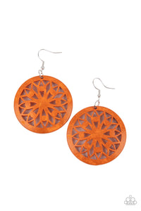Earrings - Ocean Canopy - Orange