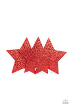 Load image into Gallery viewer, Hair Clip - Happy Birthday, America - Red
