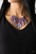 Load image into Gallery viewer, Necklace Set - FAN-tastically Deco - Purple

