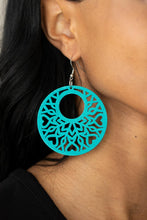 Load image into Gallery viewer, Earrings - Tropical Reef - Blue
