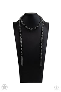 Necklace Set - SCARFed for Attention - Gunmetal
