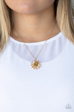 Load image into Gallery viewer, Necklace Set - Formal Florals - Gold
