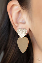 Load image into Gallery viewer, Earrings - Heart-Racing Refinement - Gold

