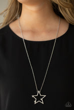 Load image into Gallery viewer, Necklace Set - I Pledge Allegiance to the Sparkle - White
