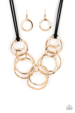 Load image into Gallery viewer, Necklace Set - Spiraling Out of COUTURE - Gold
