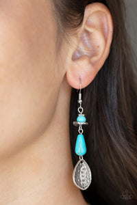Earrings - Artfully Artisan - Blue